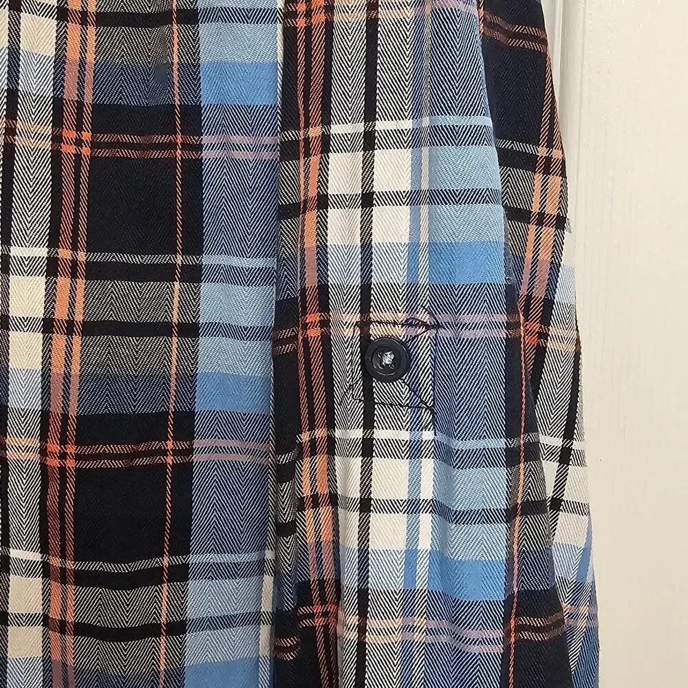 Eighty Eight Platinum Men's Plaid Button Down Shirt Large Casual‎ Western Skater - Picture 7 of 7